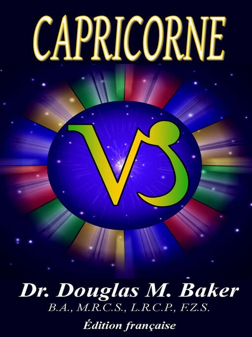 Title details for Capricorne by Douglas M. Baker - Wait list